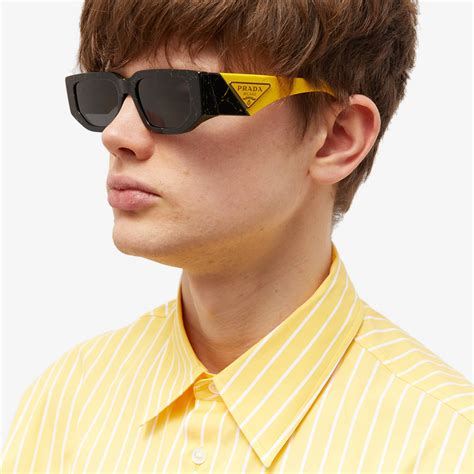 prada sunglasses yellow mens|men's designer sunglasses prada.